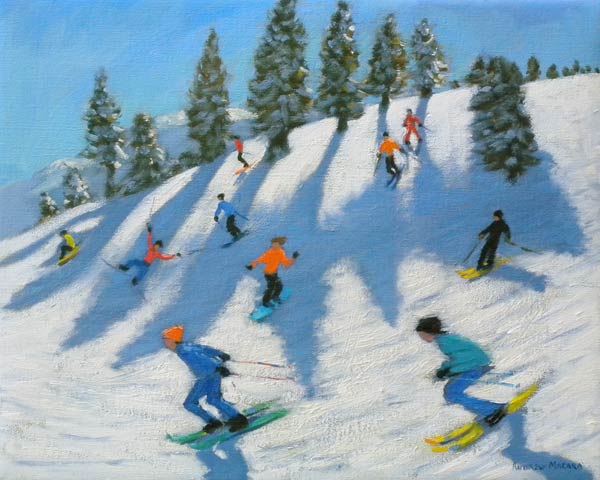 Skiers, Lofer von Andrew  Macara