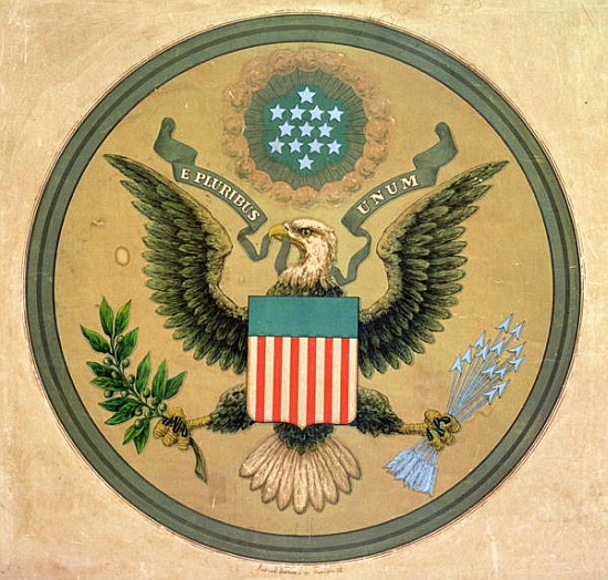 Great Seal of the United States, c.1850 von Andrew B. Graham