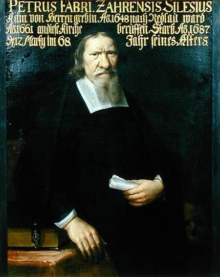 Portrait of Petrus Fabri von Andrzej Stech