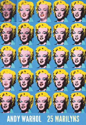 Twenty-Five Colored Marilyns