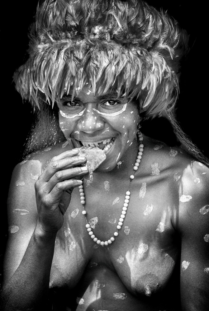 Papua-Dame von Angela Muliani Hartojo