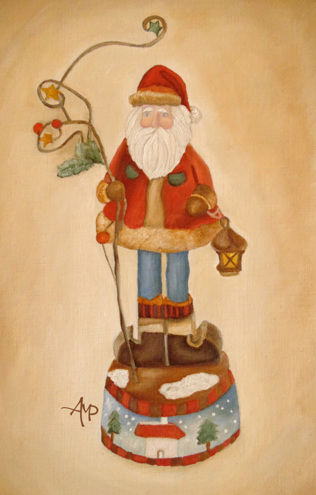 Der Weihnachtsmann kommt von Angeles M. Pomata