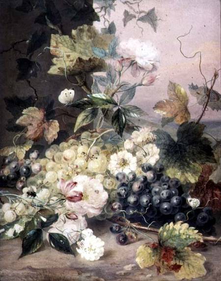 Roses and Grapes von Anne Frances Byrne