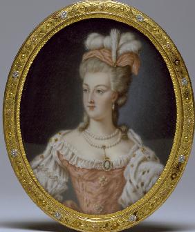 Porträt von Marie Antoinette (1755-1793), Königin von Frankreich und Navarra 1778