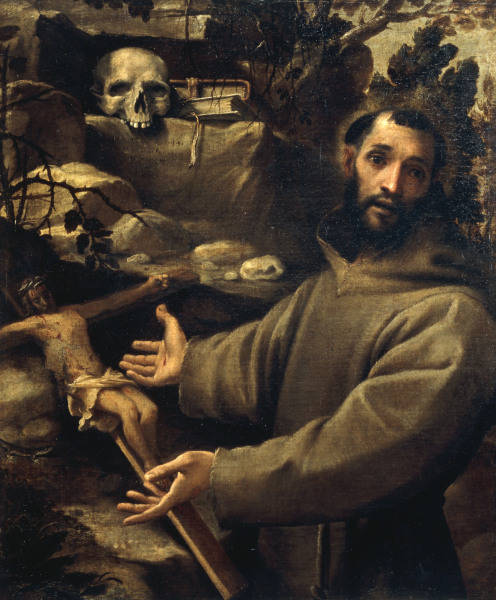 A.Carracci, Franz von Assisi von Annibale Carracci