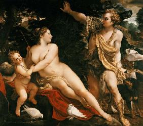 Adonis findet Venus. um 1588/15
