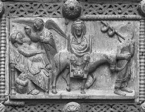 Kapitoltüre, Traum des Josephs und Flucht nach Ägypten 1050/60
