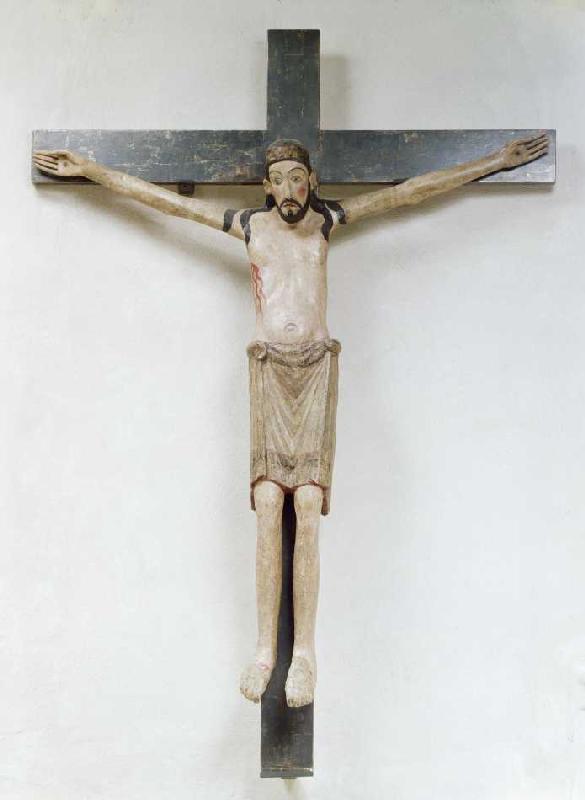 Kruzifix. 3. Viertel des 12. Jh. von Anonym Romanisch