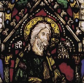 Assisi, Glasfenster, Johannes d.T. 1318