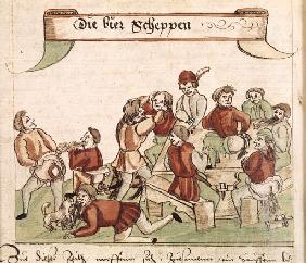 Die Bierscheppen 1553