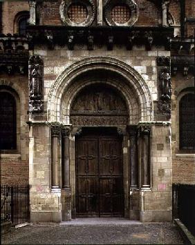 Porte Miegeville, south portal c.1120