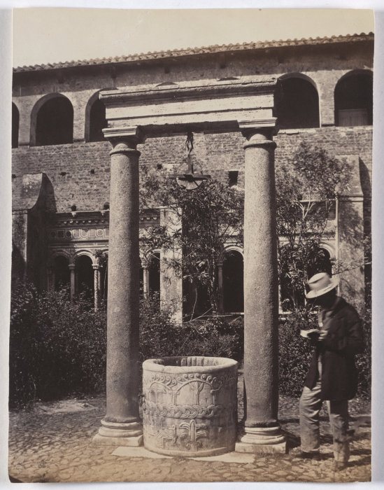 Brunnen im Garten von San Giovanni in Laterano von Anonym