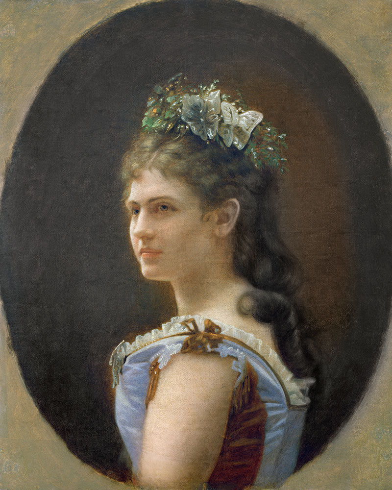 Katharina Schratt, mistress of Emperor Franz Joseph of Austria von Anonymous