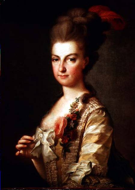 Archduchess Marie-Christine Habsburg-Lothringen (1742-98) wife of Duke Albert Sachsen-Teschen (1738- von Anonymous