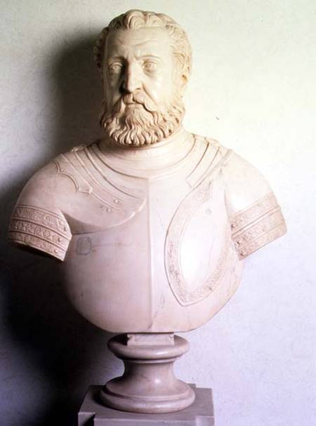 Bust of Alfonso I attributed to Alfonso Lombardi (1487/97-1537) von Anonymous