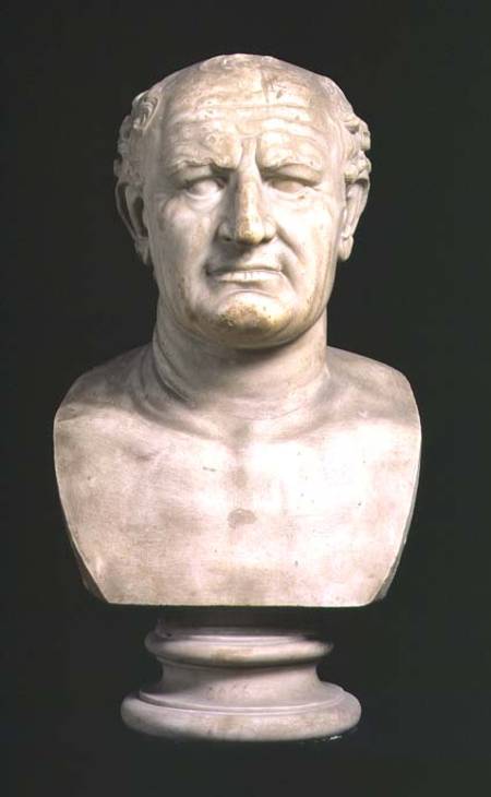 Bust of the Emperor Vespasian (Titus Flavius Vespasianus) (9-79) von Anonymous