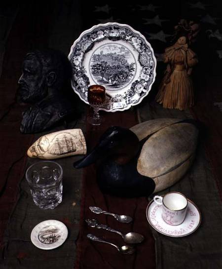 Collection of 18th century American Objects von Anonymous
