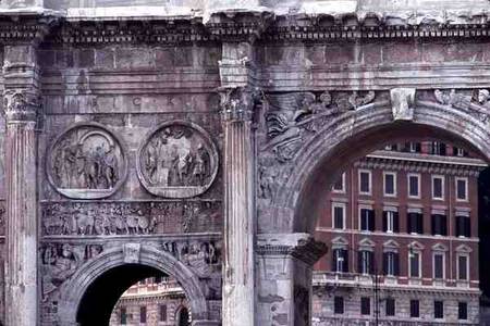 Detail from the Arch of Constantine von Anonymous