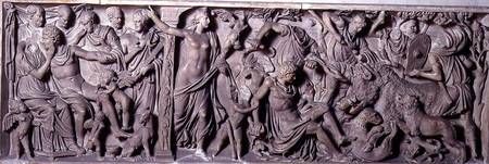 Front of a sarcophagus depicting the death of AdonisRoman von Anonymous