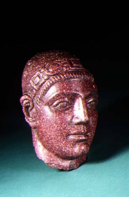 Head of an Late Roman rulerpossibly a member of the house of Constantine von Anonymous