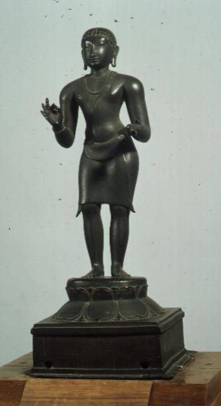 Kali (one of the aspects of Parvati), bronze, late Chola von Anonymous
