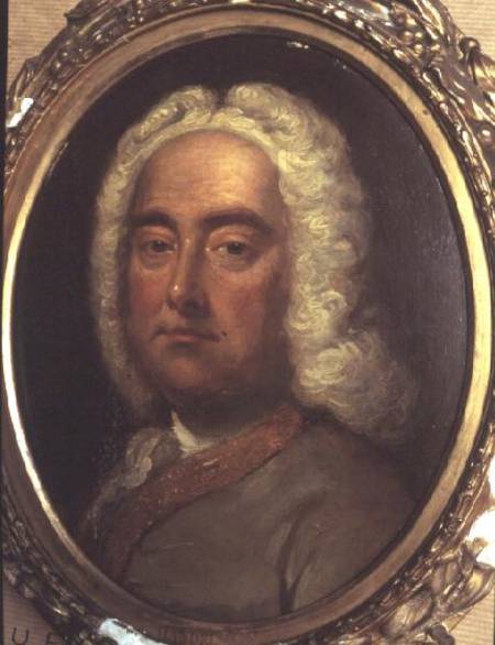Portrait of Handel von Anonymous