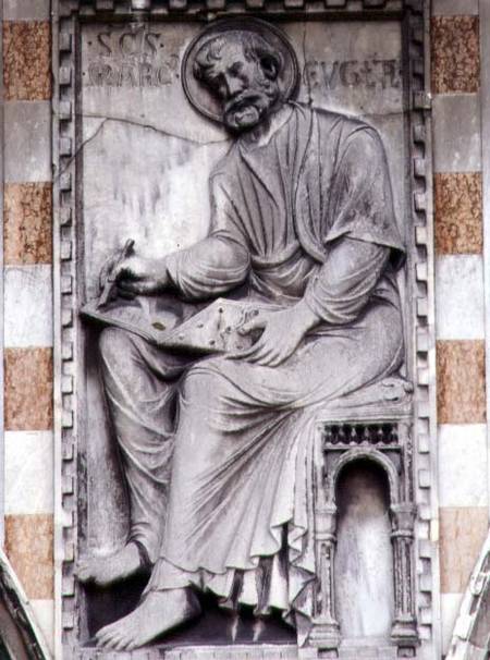 Relief from the north side of the basilica, St. Mark von Anonymous