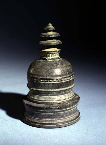 Reliquary in the Form of a Stupa von Anonymous