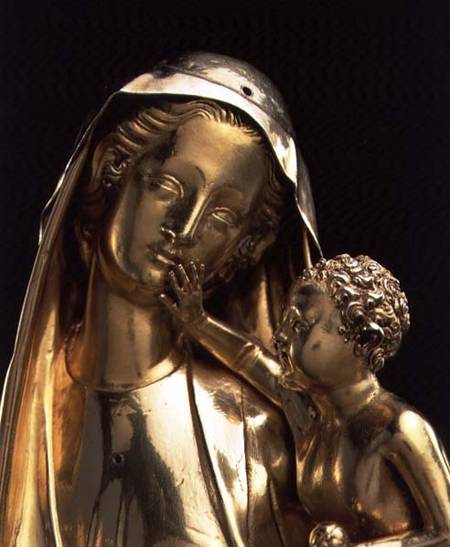 Reliquary of the Virgin of Jeanne d'Evreux von Anonymous