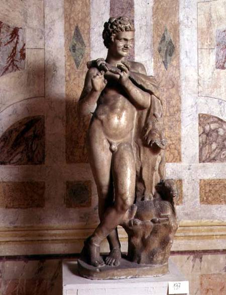 Satyr playing his pipe von Anonymous