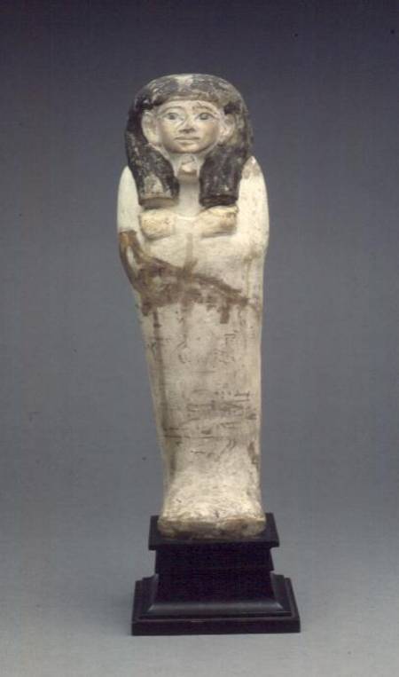 Shabti figure of Senna, Egyptian, New Kingdom (18th Dynasty) von Anonymous
