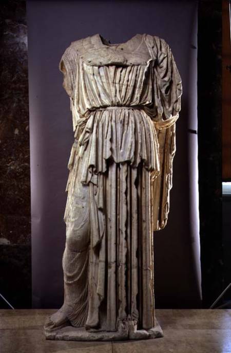 Statue of Athenaknown as the 'Medici Athena' Greek von Anonymous