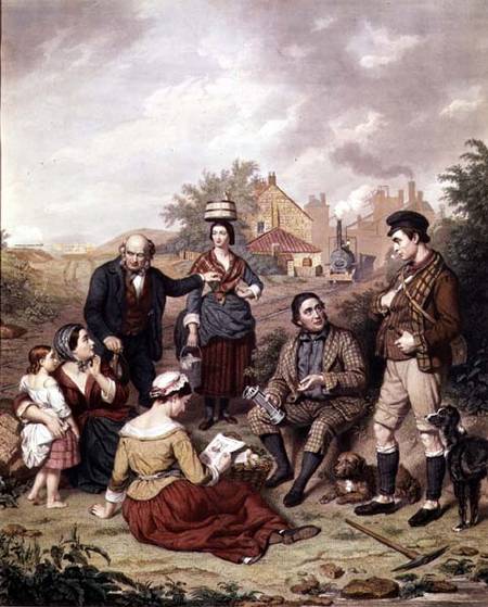 Stephenson and his Family von Anonymous
