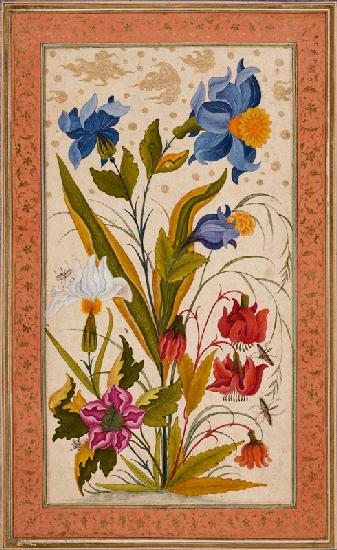 Exotic flowers with insects c.1635