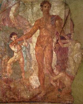 Theseus and the Minotaur Pompeii