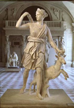 Artemis the Huntressknown as the 'Diana of Versailles' Roman copy
