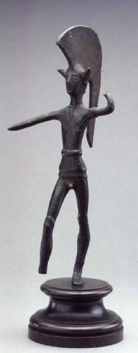 Bronze figure of a warriorUmbrian c.500-450
