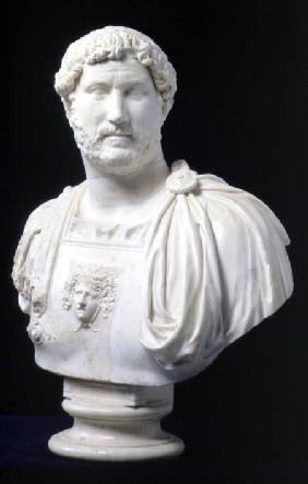 Bust of the Emperor Hadrian (Publius Aelius Hadrianus) (76-138) c.130 AD