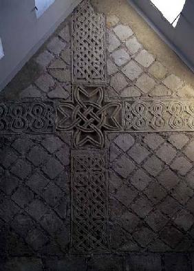 Carved crossCarolingian 9th or 10t