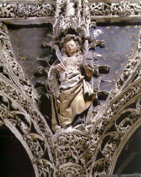 St. Ceciliastatue from the choir enclosure 1474-83
