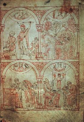 Codex 507 f.2v Reuner Musterbuch c.1208-18
