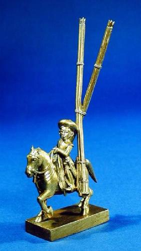 A mounted warrior with rocket-launchersIndian c.1795
