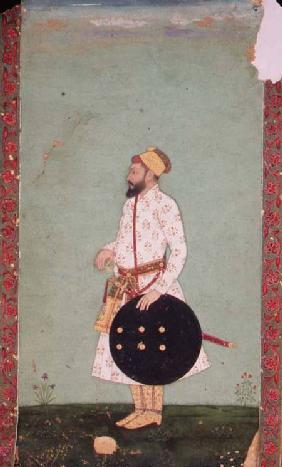 Portrait of Baradar Nawab Aslam KhanMughal c.1660