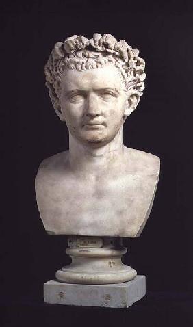 Portrait bust of Emperor Nero (37-68) after 75 A