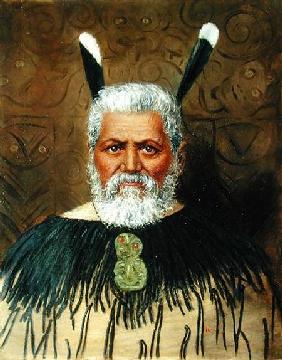 Portrait of a Maori c.1890