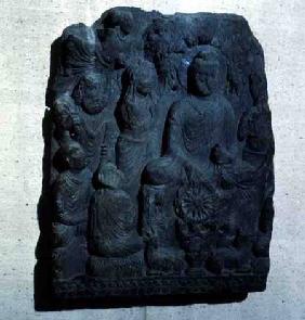 Relief of the 'Buddha of the Future'or Bodhisattva Maitreya 2nd centur
