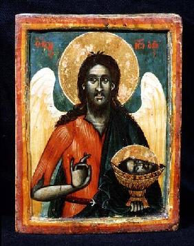 St.John the Baptisticon from central Greece 18th centu