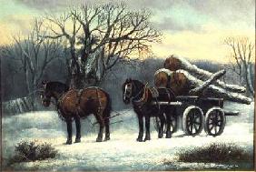 The Timber Wagon in Winter