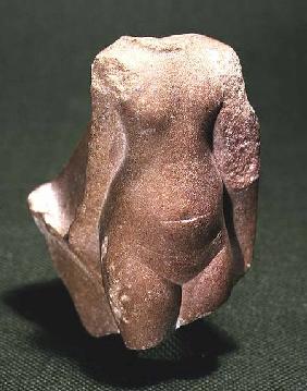Torso of Egyptian princessquartzite 1360 BC