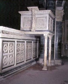 Transenna and pulpit 1207